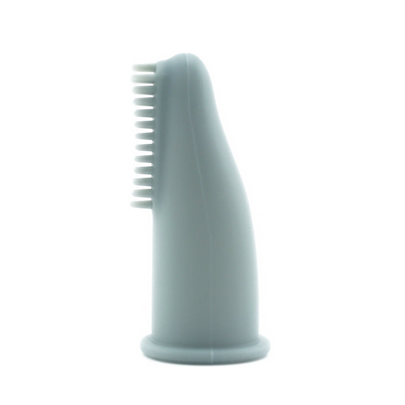 Baby Finger Toothbrush Food Grade Silicone Toothbrush Set Soft Hair Baby Milk Toothbrush
