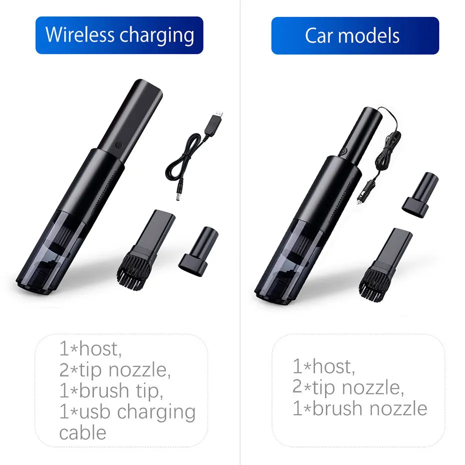 Wireless Handheld Car Vacuum Cleaner