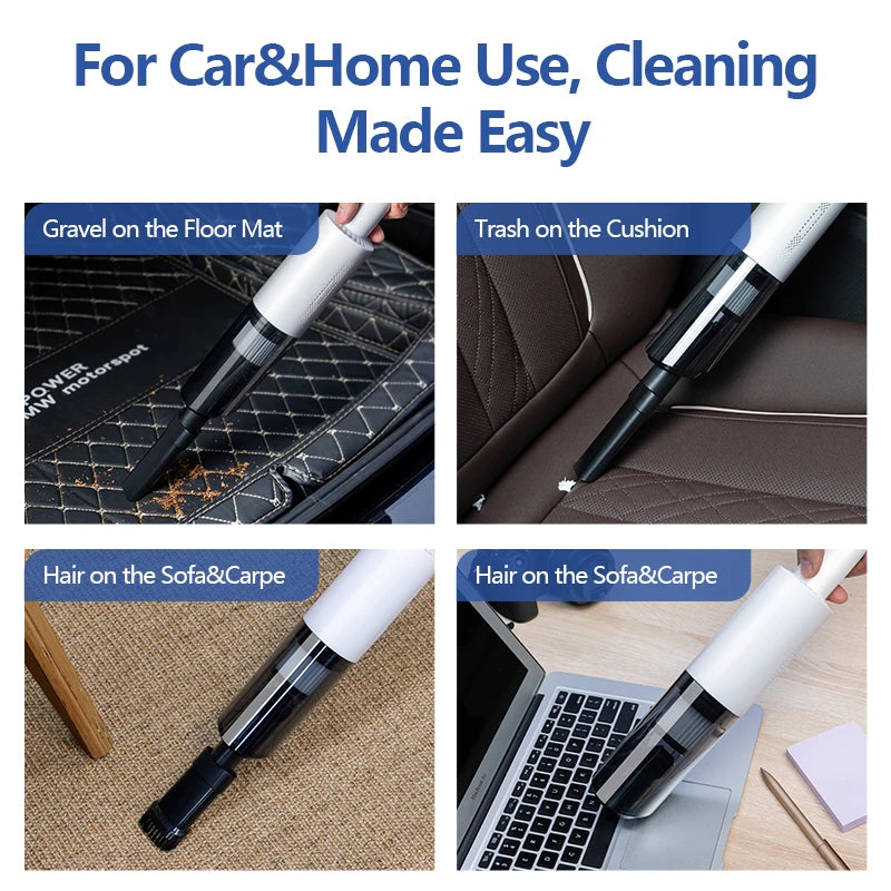 Wireless Handheld Car Vacuum Cleaner