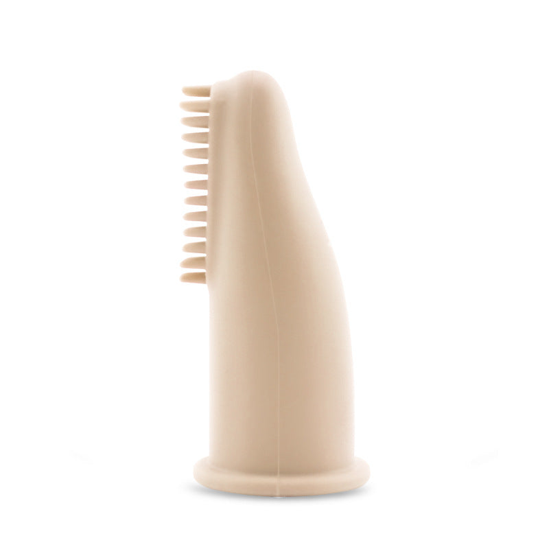 Baby Finger Toothbrush Food Grade Silicone Toothbrush Set Soft Hair Baby Milk Toothbrush