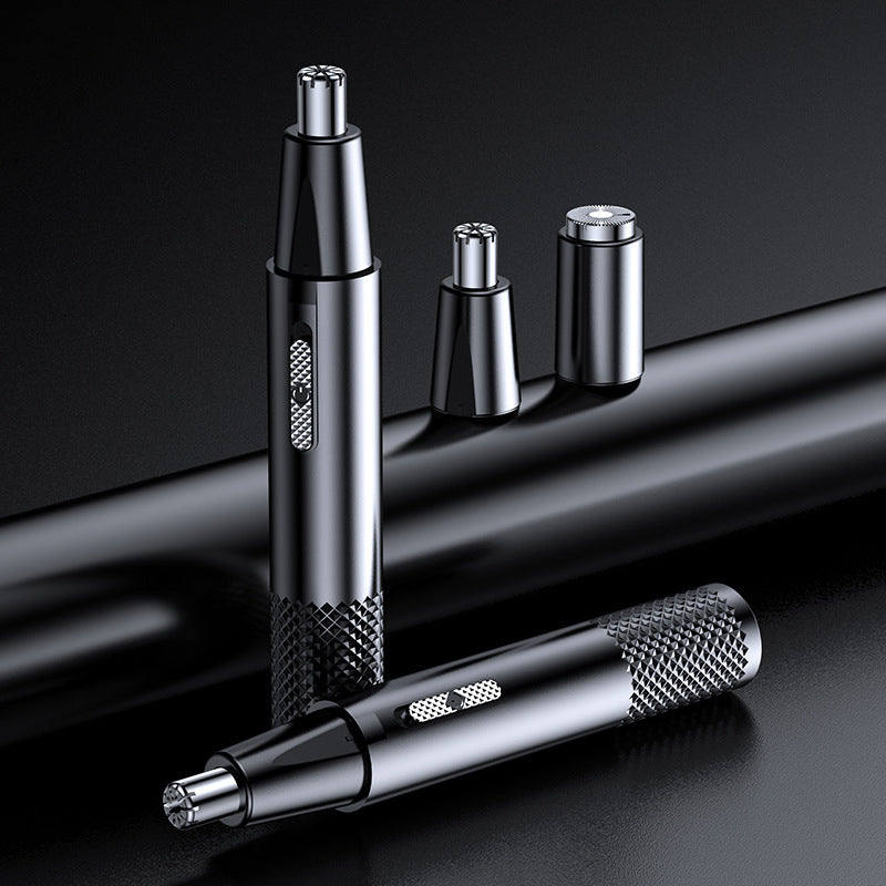 Electric Nose Hair Trimmer Shaver Men's Portable Shaving Knife