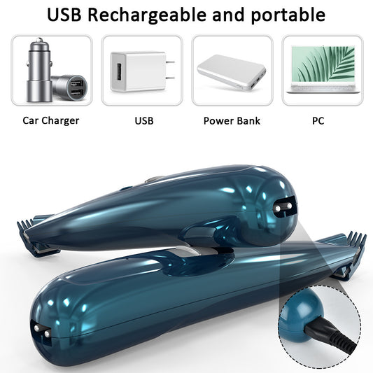 Pet Shaver USB Rechargeable Cat And Dog Foot Hair Trimmer LED Luminous Foot Hair Clipper